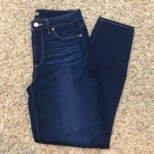 Paige Hoxton Ankle Dark Wash Jeans